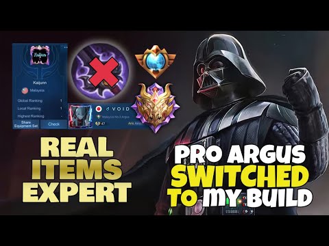 Argus Best Build // Top Globals Are Switching to my Build // Mobile Legends
