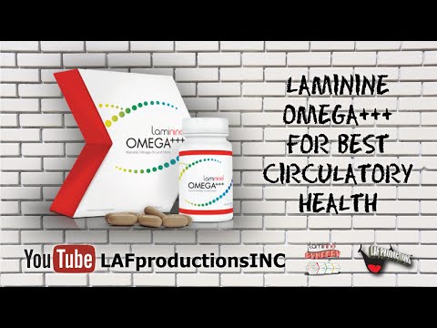 Laminine OMEGA+++ | Best Omega 3-6-9 Supplement | Circulatory Health