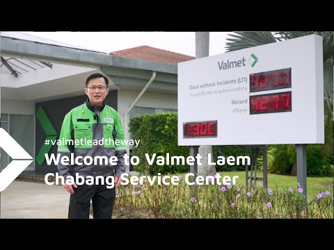 Welcome to Valmet's Service Center in Laem Chabang, Thailand