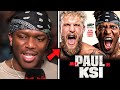 KSI Responds To Jake Paul FIGHT OFFER