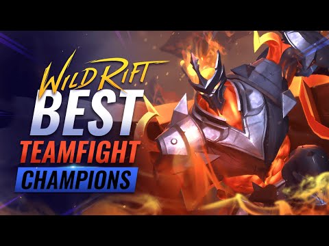 CARRY TEAMFIGHTS - The BEST Teamfight Champions in Wild Rift (LoL Mobile)