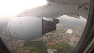 preview picture of video 'Brussels Airlines BAE Systems Avro 146-RJ85 landing (Warsaw F.Chopin - EPWA) SN2555'
