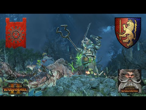 Total War Warhammer 2 - Skaven vs Bretonnia - The Moulder Mash!