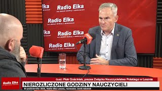 Wideo1: O tym si mwi: Piotr Gociniak, prezes Zwizku Nauczycielstwa Polskiego w Lesznie