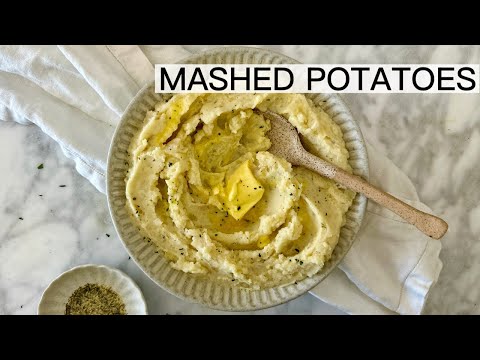 HOW TO MAKE HOMEMADE MASHED POTATOES