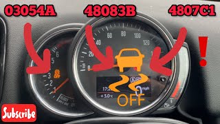 BMW / MINI 03054A 4807C1 48083B DSC Control Unit Signal Processing Steering Angle Sensor