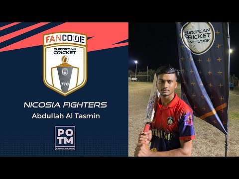 MOM: A.Tasmin - CES vs NFCC | Highlights | FanCode European Cricket T10 Cyprus Day 19 | Cyprus 2021