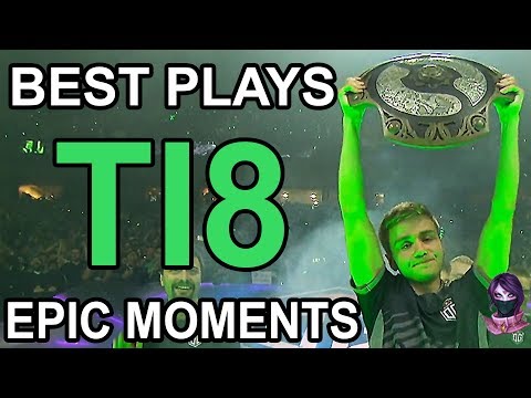 TI8 BEST PLAYS and EPIC Moments,Teamfights, Wombo Combos and More by Time 2 Dota #dota2