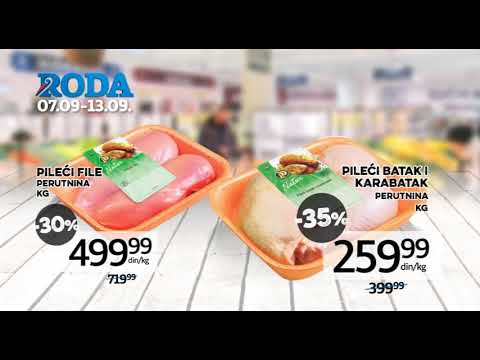 Roda katalog 07.09 - 13.09.2017.