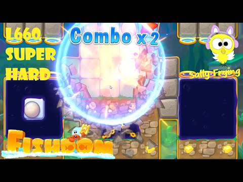 Fishdom level 660 super hard