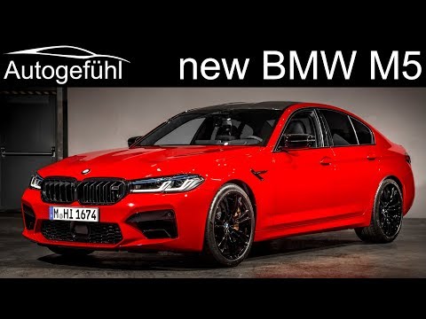 New BMW M5 Competition Facelift update 2021 2020 Exterior Interior