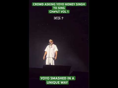 FAN ASKED YOYO TO SING VOL 1 #viralvideo #honeysingh #concert #youtubeshorts #shorts #viralvideo #1