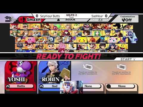 UQ Smash: Final Destination 2017 - Seymour Butts v SadHour [Pools]