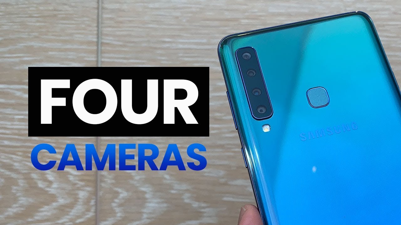 Samsung Galaxy A9 (2018) with FOUR cameras