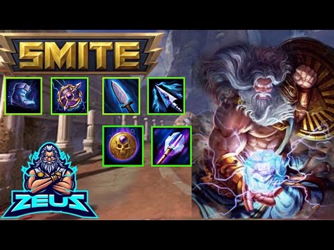 SMITE ARENA 2021| KING OF THE GODS | ZEUS HIGH DAMAGE BUILD