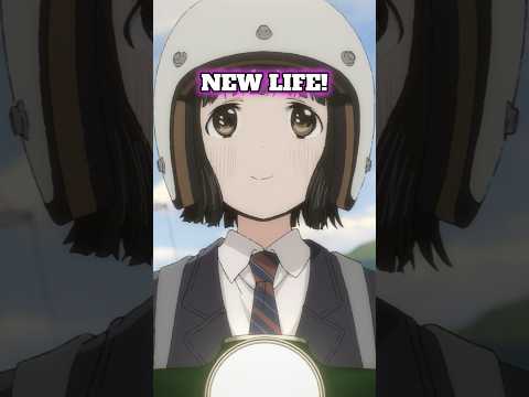 THIS ANIME GIRL LOVES HER BIKE 🙂