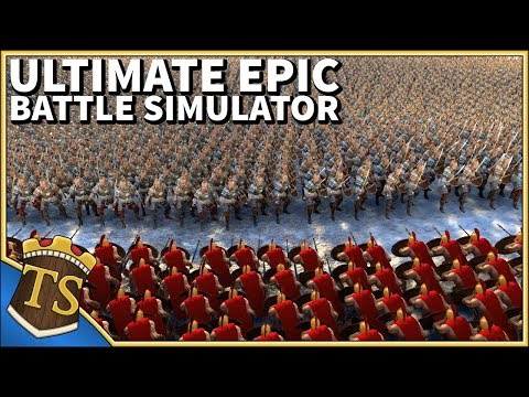 Dansk Ultimate Epic Battle Simulator | 300 Spartans vs Persisk Horde!