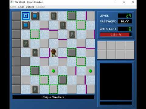 Let's Play Chip's Challenge: CCLP1 - Part 2 - Jude Is a Rude Dude