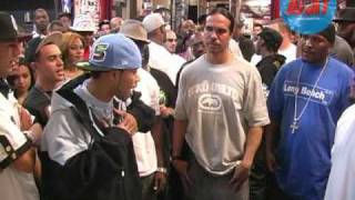 AHAT Rap Battle: Donnie Menace vs Sober 1 | Connecticut vs Las Vegas