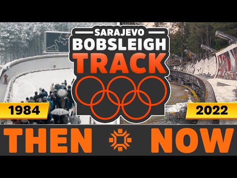 Sarajevo Bobsleigh Track - Then and Now - Olympic Heritage 1984 - 2022 (FPV Drone Footage) Bosnia