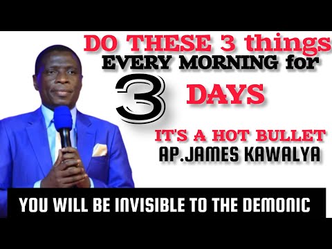 THIS WILL WORK FOR YOU IN JUST 3 DAYS AND YOU WILL BE INVISIBLE TO DEMONS//AP JAMES KAWALYA 