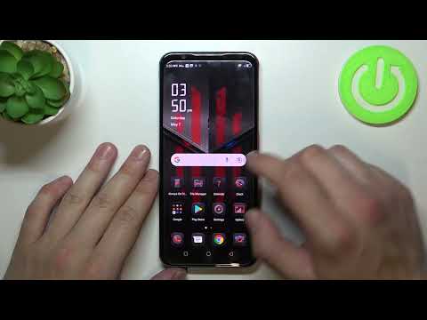 How to remove restore phone icon from the screen on Nubia Red Magic 5S