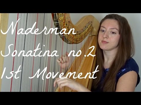 Classical Harp Music | Naderman Sonatina No. 2, 1st Movement