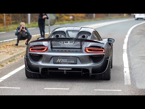 Thumbnail for Porsche 918 Spyder with Edo Competition Exhaust - LOUD Accelerations & Downshifts ! by Porsche RS Spyder, Porsche 918 Spyder, Porsche, video, Car, vide