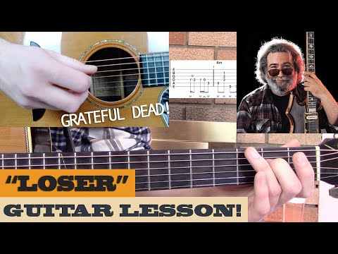 "Loser" - Jerry Garcia Intro Lick | Grateful Dead Guitar Lesson with TAB