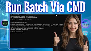 How To Run The Batch File In CMD | Simple Steps