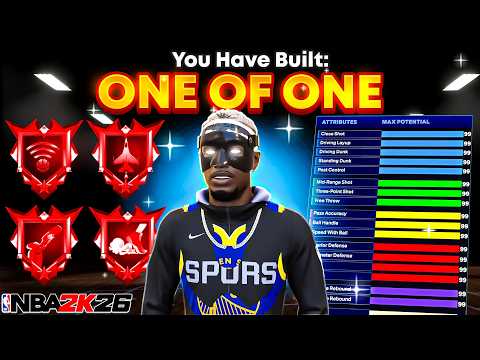 This *NEW* BEST BUILD is BREAKING NBA 2K26🔥BEST GUARD BUILD 2K26 (99 3PT + 99 DUNK)