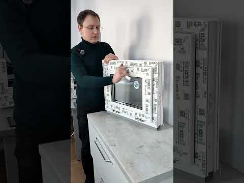 Миниатюра изображения товара Окно ПВХ Добрае акенца Откидное 3 стекла (450x550)
