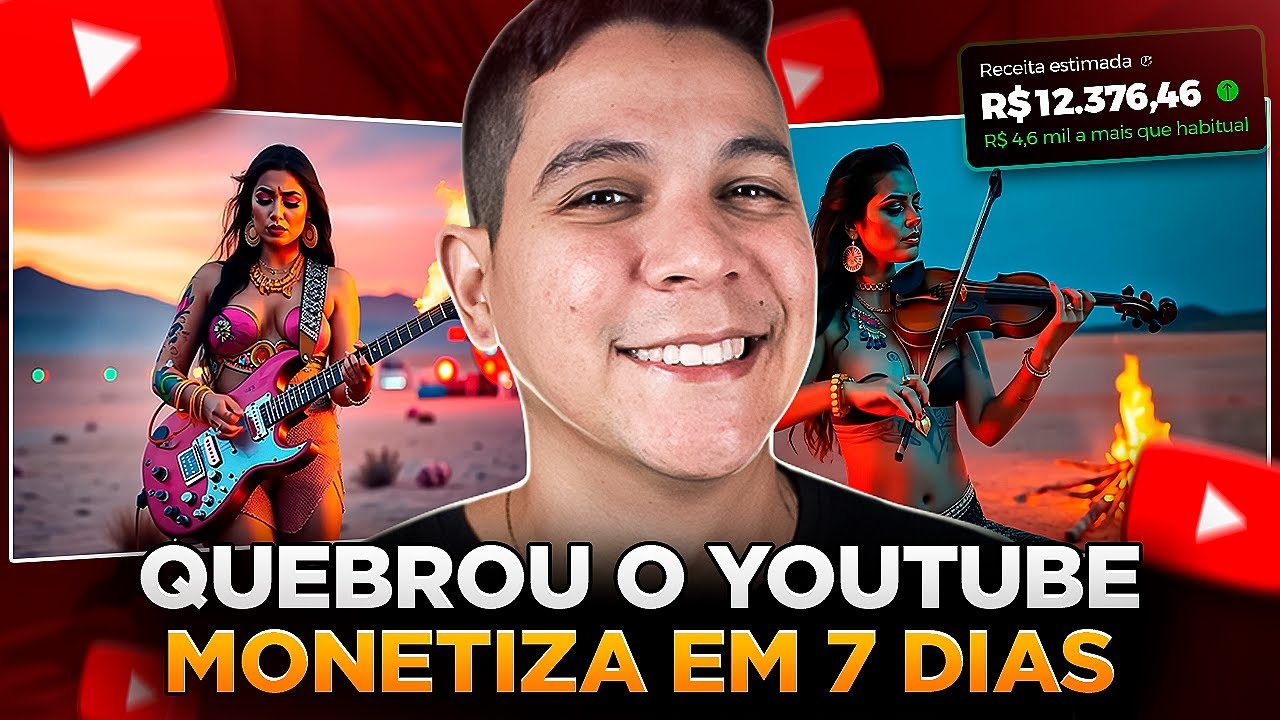 NEW TREND: PROFITABLE DARK CHANNEL THAT MONETIZES FAST ON YOUTUBE (100% WITH AI)