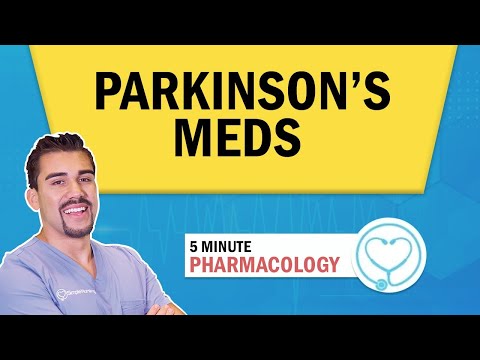 Pharmacology - Parkinson’s Disease, Levodopa meds nursing RN PN NCLEX