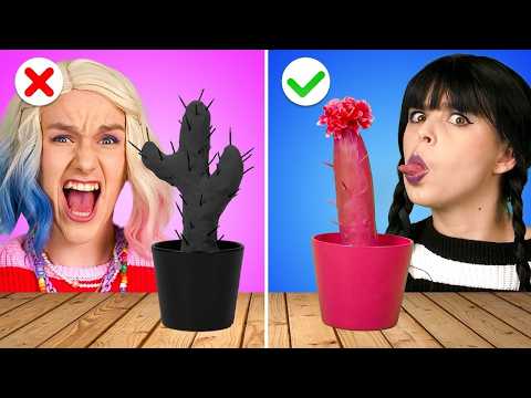 Jail Food Wars! Enid Vs Wednesday | Funny Situations