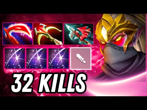Templar Assassin 32Kills Insane Burst Damage Desolator + Daedalus Dota 2