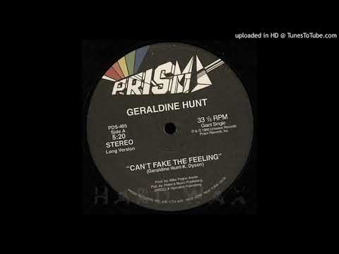 Geraldine Hunt Can't Fake The Feeling