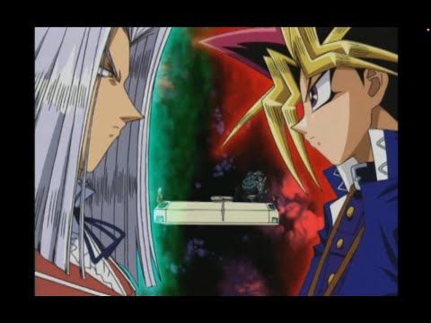 Yugi vs Pegasus the millennium battle full fight (english)