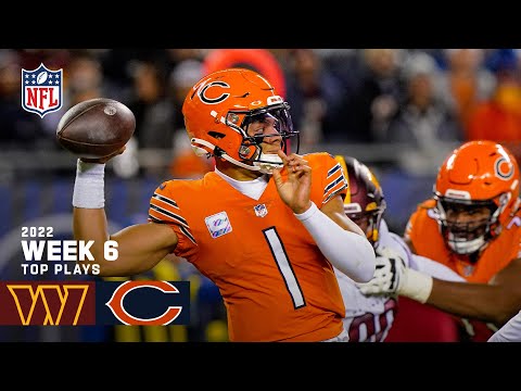 Chicago Bears Top Plays vs. Washington Commanders | 2022 Regular Season Week 6