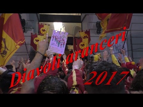 Diavoli aranceri - Vincitori del Carnevale Ivrea 2017