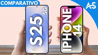 Samsung S25 VS iPhone 14 - Comparativo