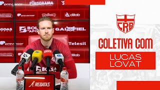 COLETIVA - LUCAS LOVAT FALA SOBRE PREPARAÇÃO PARA ENFRENTAR O SÃO BERNARDO