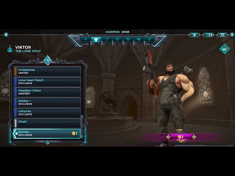 Paladins - Rambo skin Overview