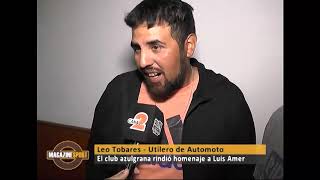 2019 03 19 // MAGAZINE SPORT: PIRU Y LEO TOBARES (HOMENAJE A LUIS AMER)
