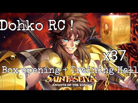 [Saint Seiya Awakening Kotz] Dohko Repair Cloth! Box opening + Training Hall !