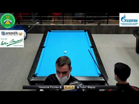 Final Р. Чинахов (R. Chinakhov) vs Ф. Горст (F. Gorst) 6 tour Russia Open 10-ball 2020