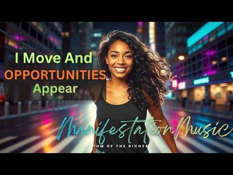 I Move and Opportunities Appear | Abundance Song | Manifestation Music | Affirmation Anthem
