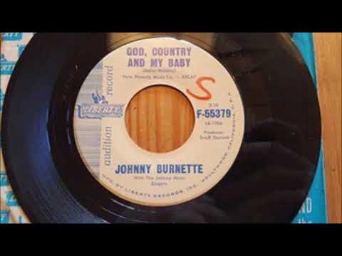 Johnny Burnette - God, Country, And My Baby - 1961 Country - Liberty 55379