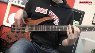 Video thumbnail for DINGWALL Afterburner II 5-String Standard Bubinga by session