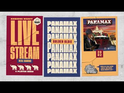 Panamax (Revisited) - 4p Play-through, & Roundtable Discussion by Heavy Cardboard